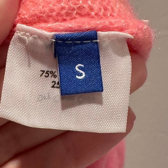 Cashmere in Love Pink Cropped Sweater Sz Small - Picture 4 of 5